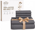 King Sheet Set 1000 Thread Count 100% Cotton – 6 Piece Luxury Hotel