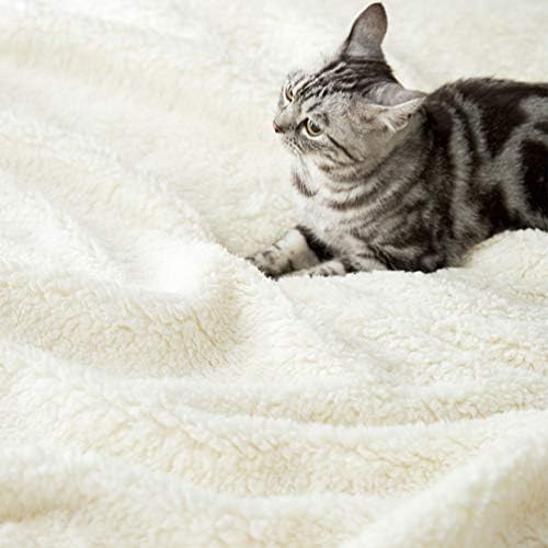 LBRO2M Sherpa Fleece Bed Blanket Super Soft Plush Warm Throw King