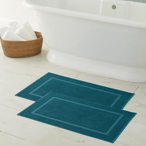 BrylaneHome BH Studio Bath Mat, Set of 2 - Charcoal