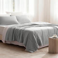 SLEEP ZONE Queen Cooling Comforter Set for Hot Sleepers, Nanotex