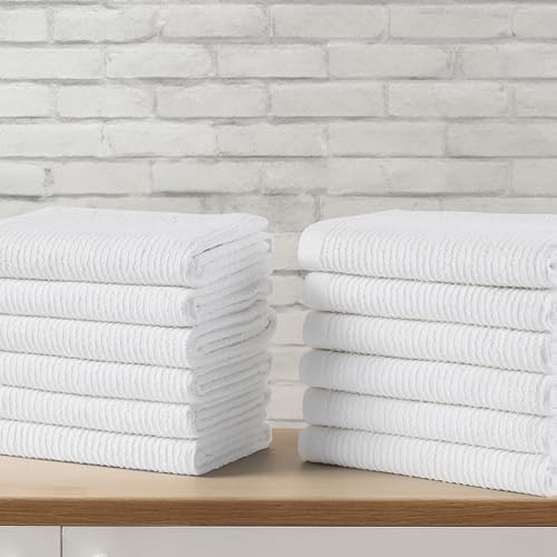 Clorox Ribbed Bar Mops - 100% Cotton Quick Dry Extra Large Dishcloths