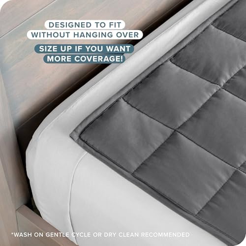 Bare Home Cotton Weighted Blanket (Grey, 40"x60" 10lbs)