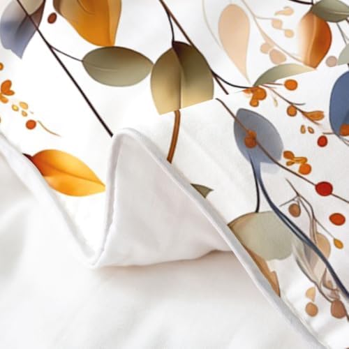 Erosebridal Vintage Plants 100% Cotton Queen Comforter Cover Aesthetic