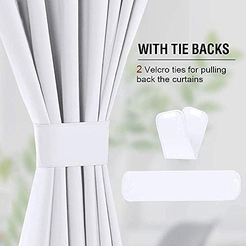 2 Panel Blackout Grommet Curtains Perfect for Making Your Bedroom and