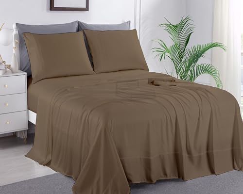 Cottington Lane 4 Piece Queen Size Sheet Set, Hotel Quality Bedding