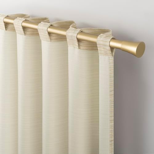 No. 918 Leighton Space Dyed Textured Semi-Sheer Back Tab/Rod Pocket