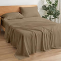 Rajlinen Queen Sheet Set Microfiber Bed Sheets, Ultra Soft Hotel