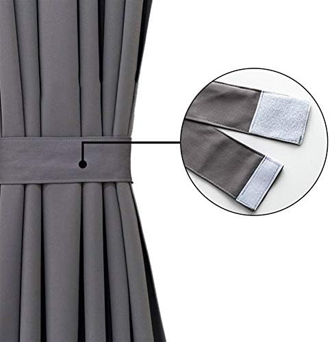 Icegrey 2 Panels French Door Curtains Thermal Insulated Rod Pocket