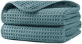 Microfiber Waffle Hand Towels, 2 Pieces, Soft, Absorbent, Fast Drying