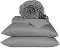 URBANHUT 100% Cotton Sheets King Size, 4 Piece Hotel Style Sheet Set
