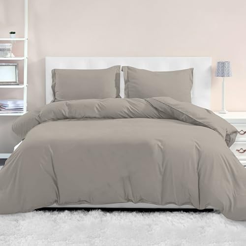 Mocassi Luxury Twin XL Size 3-Piece Duvet Cover Set - 1800 Premium