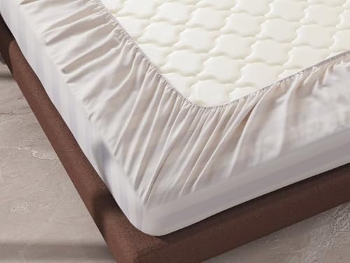 2 Pack 600 Thread Count 100% Egyptian Cotton Fitted Sheet Only, Queen