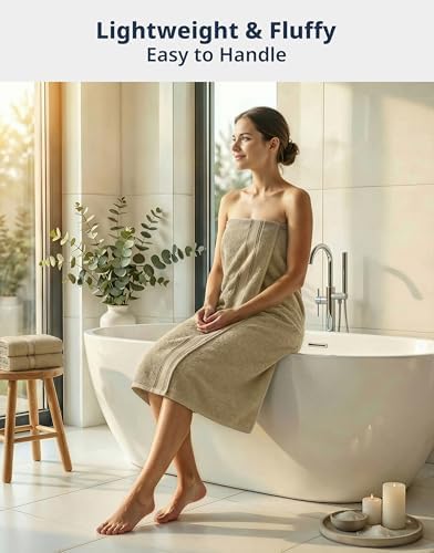 LANE LINEN Bath Towel Set Absorbent Quick Dry 100% Cotton 12 Piece