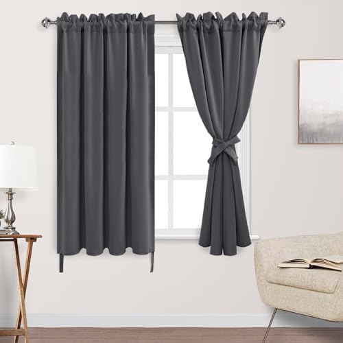 DWCN Blackout Curtains - Thermal Insulated, Light Blocking for Bedroom