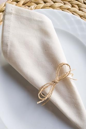 Linen Table Runner Set of 12 - Rectangular Dining Table Decor for