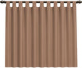 100% Blackout Tab Top Curtains for Extra Long Size Door,Window with