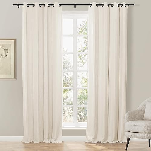 Drapifytex Extra Long Antique Bronze Grommet Curtain