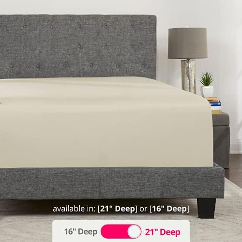 King Fitted Sheet Deep Pocket – Extra Deep Pocket Fitted Sheet King