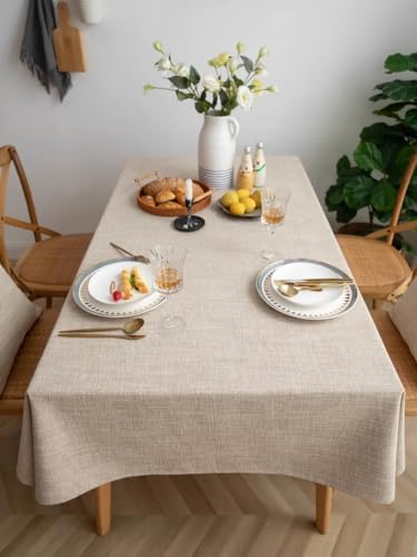 UGS UGASA Rectangle Tablecloth Waterproof & Stain Resistant Table