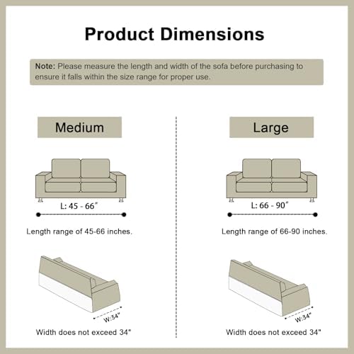 WONGS BEDDING Stretch Velvet Sofa Slipcover, Cushion Couch Cover with