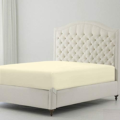 1 Fitted Sheet Only - 500 Thread Count Long Staple Combed, Pure