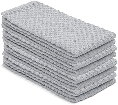 DG Collections Terry Dish Towels, 100% Cotton Kitchen Towels, 2 Sets