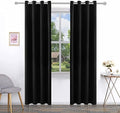 Pickluc Grommet Blackout Curtain for Living Room, Light Blocking