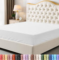 California King Fitted Sheet, Ultra Soft Fits Up to 15" Deep Pocket