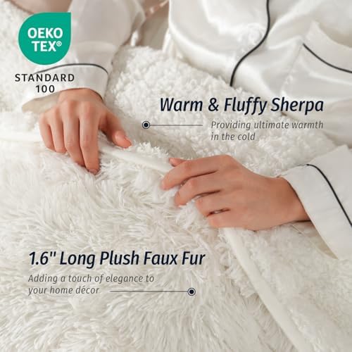Wemore Weighted Blanket for Adult 48"x72" 10lbs Soft Long Plush Twin