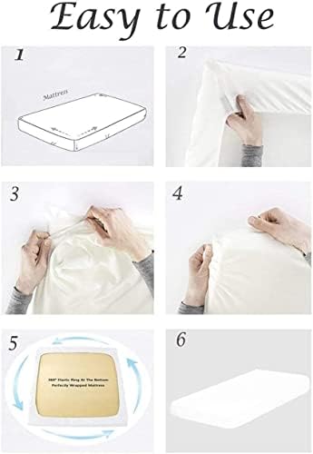 600 Thread Count 100% Egyptian Cotton Full XL Sheets- 4-Piece Premium
