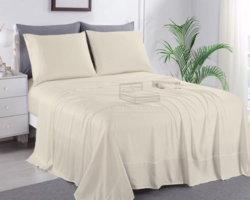 Cottington Lane 4 Piece Full Size Sheet Set, Hotel Quality Bedding