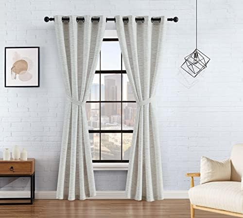 Lucky Brand – Sierra Textured Light Filtering Curtains |Window Panel