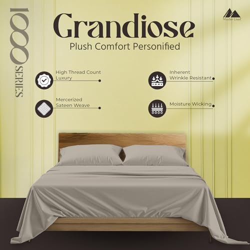 Mayfair Linen 100% Egyptian Cotton Twin XL Size Sheets - Luxury 1000