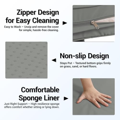 Outdoor Replacement Cushions for Patio Furniture, Deep Seat Outdoor
