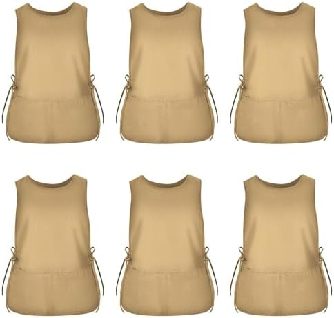 TFTAFAN Cobbler Apron Unisex Waterproof Apron with 2 Deep Pockets Art