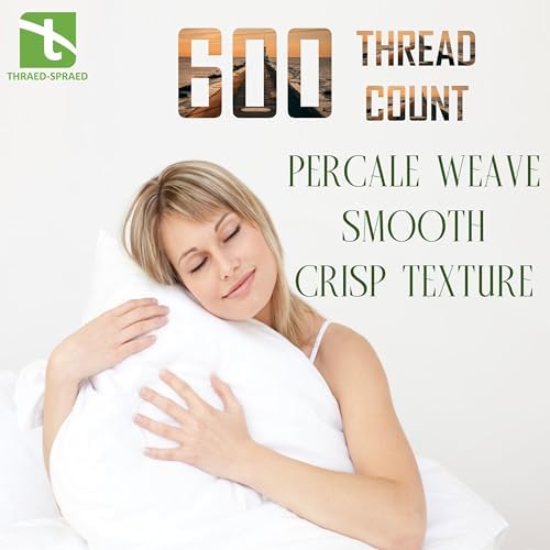 (6-Piece) California King [72”x84”] Percale Sheets Set