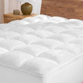 Bare Home Microplush Reversible Mattress Topper (Queen)