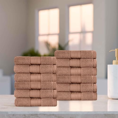 Impressions Aria Turkish Cotton Face Towel/Washcloth Set, for