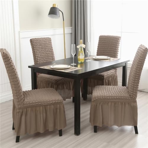 Rakila Stretch Washable Chair Covers for Dining Room Set of 4