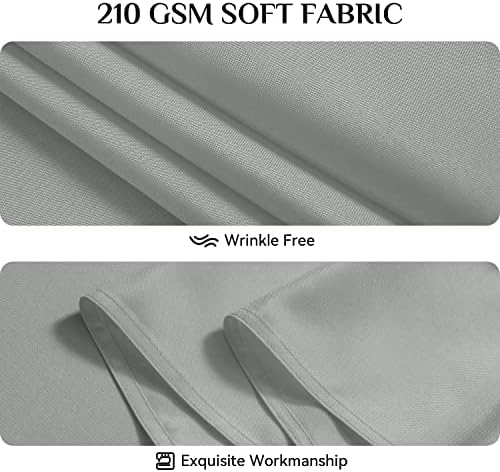 Softalker Square Tablecloth, Waterproof Table Cloths Wrinkle Free