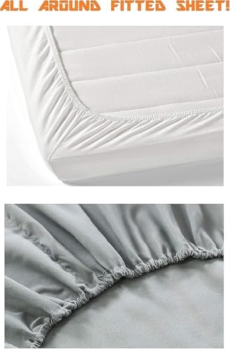 Elegant Comfort 1500 Premium Quality Fitted Sheet Ultra Soft 18-24