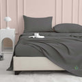 King Sheet Set, 4 Piece, 100% Egyptian Cotton, High Thread Count, Deep
