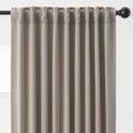 Chanasya Premium 2-Panel Solid Contemporary Room Darkening Curtains