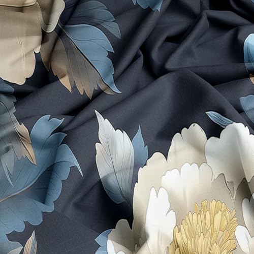 Duvet Cover King Size 104"x90" Brushed Microfiber Breathable Soft