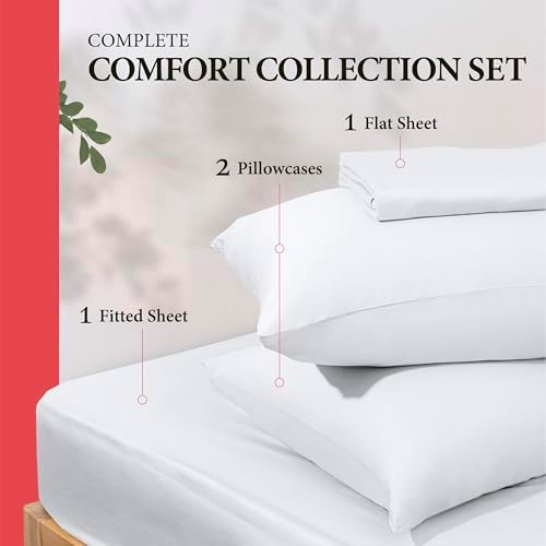 100% Egyptian Cotton King Size Sheet Set - 600 Series Refined