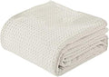 Queen Size Waffle Blankets - 100% Cotton Blankets for Queen Size Bed