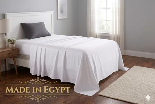 Flat Sheet Only (Oversized) 340 Thread Count Soft Cotton Sateen Bed