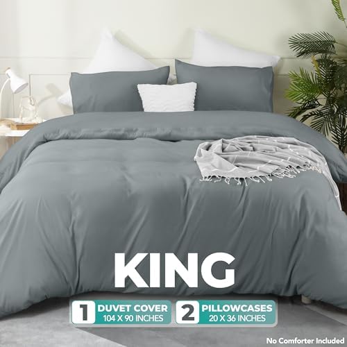 Utopia Bedding Duvet Cover Set with Pillowcases - 3 Pieces Bedding