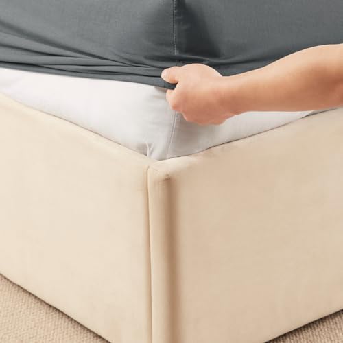 Hearth & Harbor 3 Piece Twin XL Sheets Set - 60% Microfiber, 40% Rayon