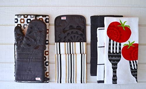 T-fal Textiles Highly Absorbent 100% Cotton Double Sided Printed Dish
